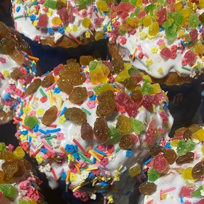 Кулич цукаты-изюм в Хлебное место по цене 500 ₽