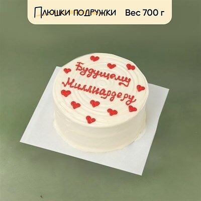 Бенто-торт Будущему миллиардеру в Плюшки подружки по цене 1925 ₽