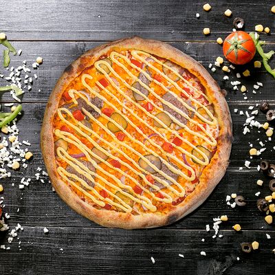 Пицца Чизбургер в Sole Pizza по цене 840 ₽