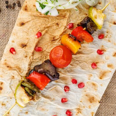 Овощи на мангале в Shashliklavash по цене 467 ₽