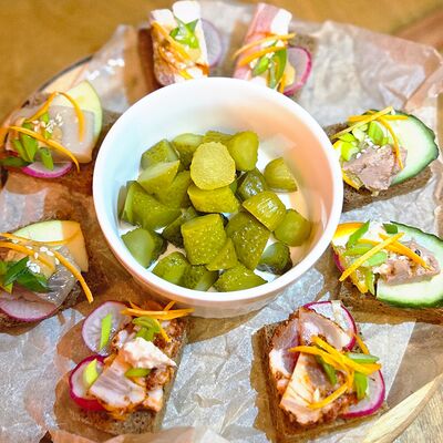 Сет 3 Хлебные закуски в ЛЕЛЬКОВ & Kitchen по цене 780 ₽