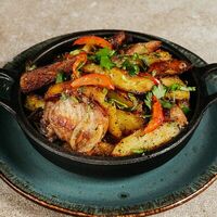 Оджахури из курицы в Megobari