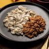 Грибной жюльен с мясным фаршем в Папины блины по цене 432