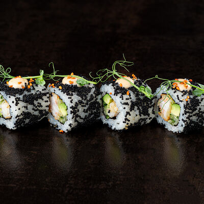 Ролл с хрустящей креветкой майо юдзу в Джонга по цене 450 ₽