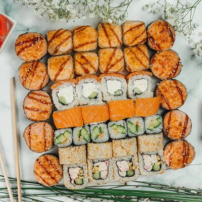 5 хитов в Суши-Маркет по цене 2245 ₽