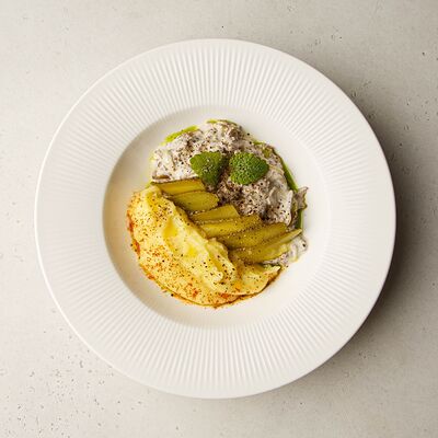 Бефстроганов с картофельным пюре в Философия по цене 1050 ₽