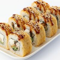 Унаги темпура в YumiGo Sushi