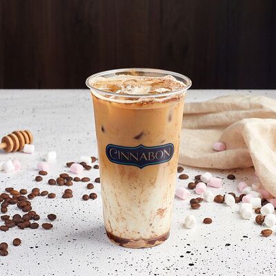 Холодный карамельно-сливочный кофе Cold Brew в Cinnabon по цене 325