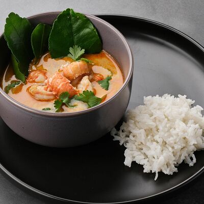 Суп Том Ям с раковыми шейками в Rakiru по цене 590 ₽