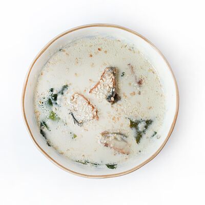 Сливочный суп с угрём в San-Pizzerino по цене 370 ₽