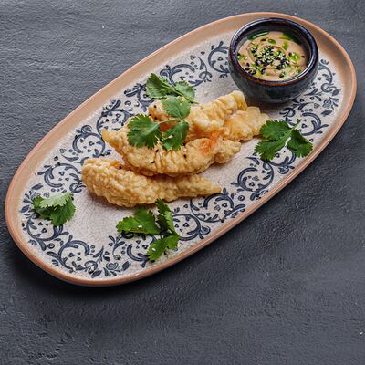 Креветки темпура в LAFALounge & cafe по цене 710 ₽