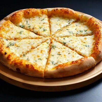Пицца Четыре сыра в Уголок вкуса №1 по цене 900 ₽