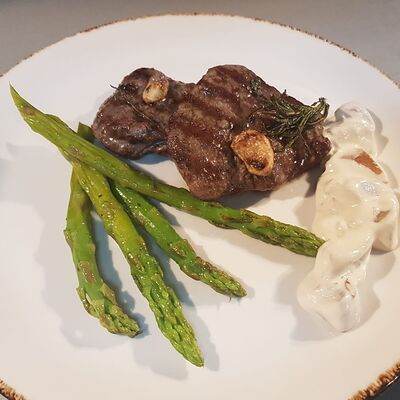 Филетто из говядины с белыми грибами в Объект по цене 1274 ₽