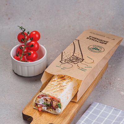 Шаурма с летним салатом в Irbis по цене 439 ₽