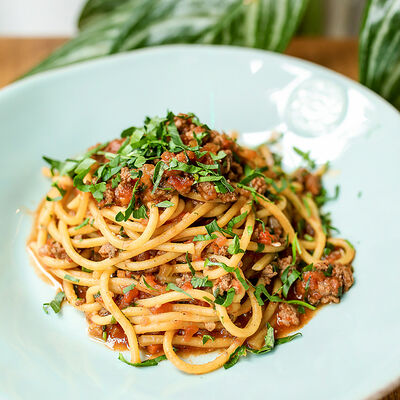 Спагетти Болоньезе в Сыроварня по цене 630