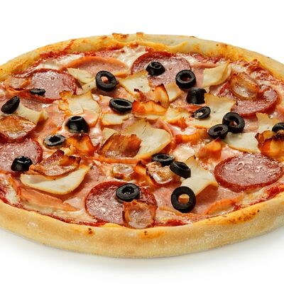 Пицца Мясное плато с сырным бортиком в Сырный Бортик! по цене 1485 ₽