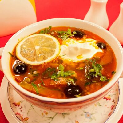Солянка мясная в Аквариум по цене 520 ₽