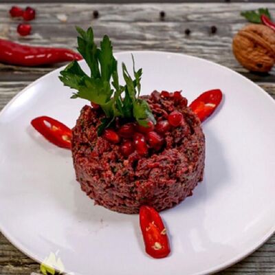 Пхали из свеклы с орехом в На углях по цене 320 ₽