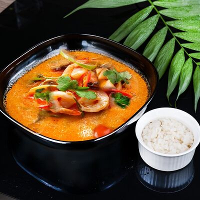 Суп Том Ям с морепродуктами в Суши-бар Тунец по цене 483