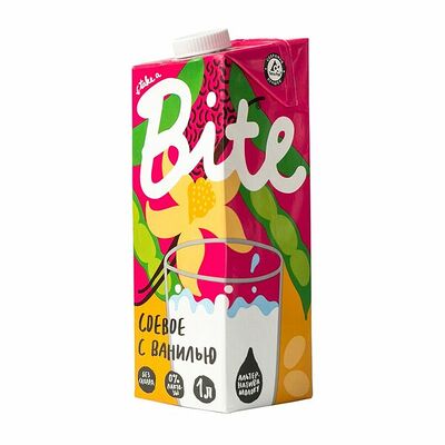 Растительное молоко Соевое с ванилью Bite в Азбука Вкуса Экспресс Меню по цене 312 ₽