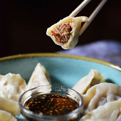 Пельмени со свининой в Go-Boo по цене 449 ₽