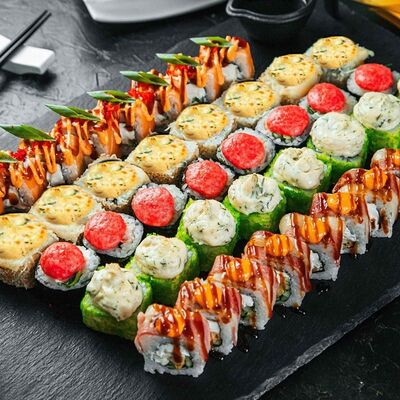 Сет Запеченный в UNAGI ROLLS по цене 2689 ₽
