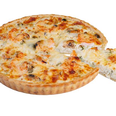 Итальянский пирог,с морепродуктами и брокколи средний в Машенькины пироги по цене 1420 ₽