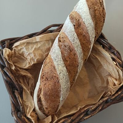 Багет льняной в Мой кофе по цене 213 ₽