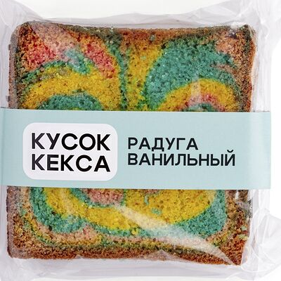 Кекс Радуга Ванильный в Roni's Donuts по цене 160 ₽