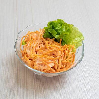 Морковь с чесноком и майонезом в Смак по цене 120 ₽