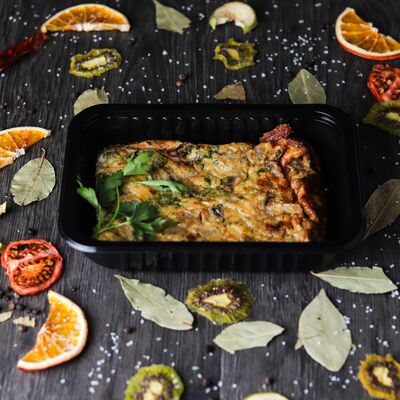 Омлет с грибами в Кафе RSC по цене 220 ₽