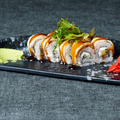 Филадельфия с угрем в Bo-bo lounge по цене 1200 ₽