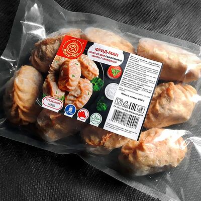 Фрид-Ман (обжаренные манты с говядиной, заморозка) в Манты-Ман по цене 899
