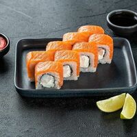 Филадельфия с креветкой в SunSushi