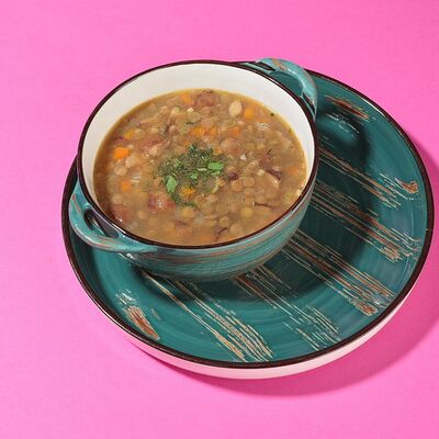 Похлебка с маслятами и чечевицей в Kiss по цене 135