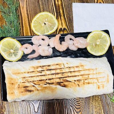 Шаурма с креветками в Шаурма86 по цене 610 ₽