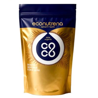 Чипсы кокосовые Econutrena обжаренные, без сахара в Вегетарианское кафе Ананда по цене 329 ₽