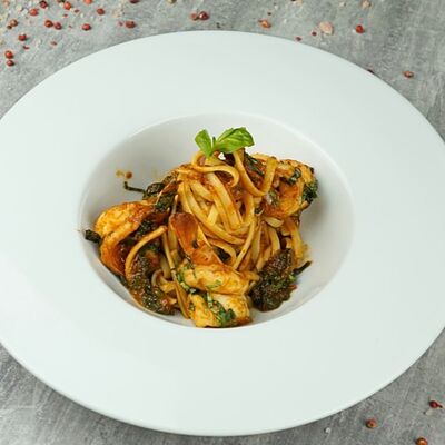 Паста с лангустинами в Edateca Едатека по цене 590 ₽