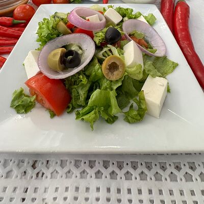 Салат Греческий в Самарканд по цене 410 ₽