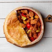 Индейка с овощами под корочкой в Чача