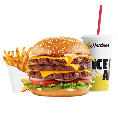 Мега Стар Бургер Комбо в Hardee's Mega Almaty по цене 5350 ₸