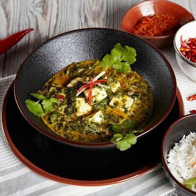 Шпинат с домашним сыром в Маймун по цене 690