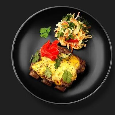 Ребра свиные в глазури (BBQ) в Шашлыкоff по цене 780 ₽