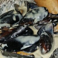 Мидии в сливочном соусе в Sushi-arts