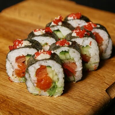 Поке ролл с лососем в Роллы по себестоимости по цене 475 ₽