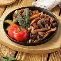 Жареха с говядиной и грибами в Купец