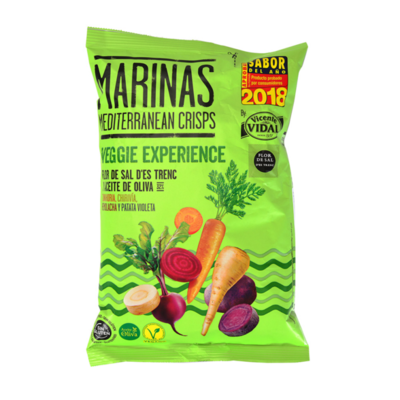 Чипсы овощные Marinas Veggie Experience с оливковым маслом в Азбука Вкуса Экспресс Меню по цене 350 ₽