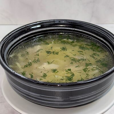 Суп Куриный с домашней лапшойв Сказка lounge по цене 320 ₽