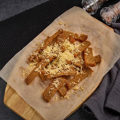Гренки с сыром и чесноком в На Высоте по цене 190 ₽
