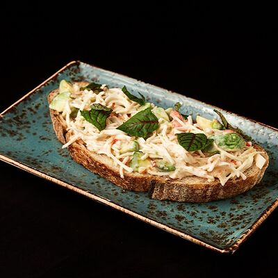 Брускетта со снежным крабом в Сохо по цене 520